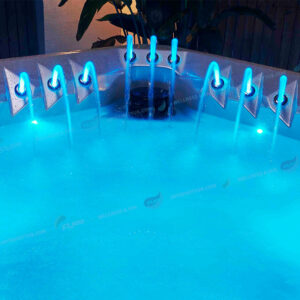 Гидромассажный СПА бассейн Joyee SPA Genting 210х210х83 см