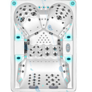 Гидромассажный СПА бассейн Joyee SPA Omaha 200х150х78 см
