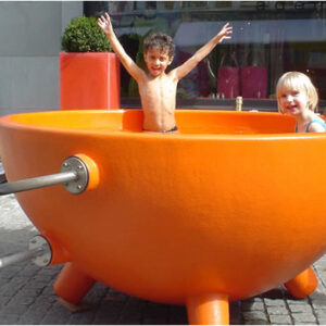 Термокупель из стеклопластика DutchTub D160 см с печкой
